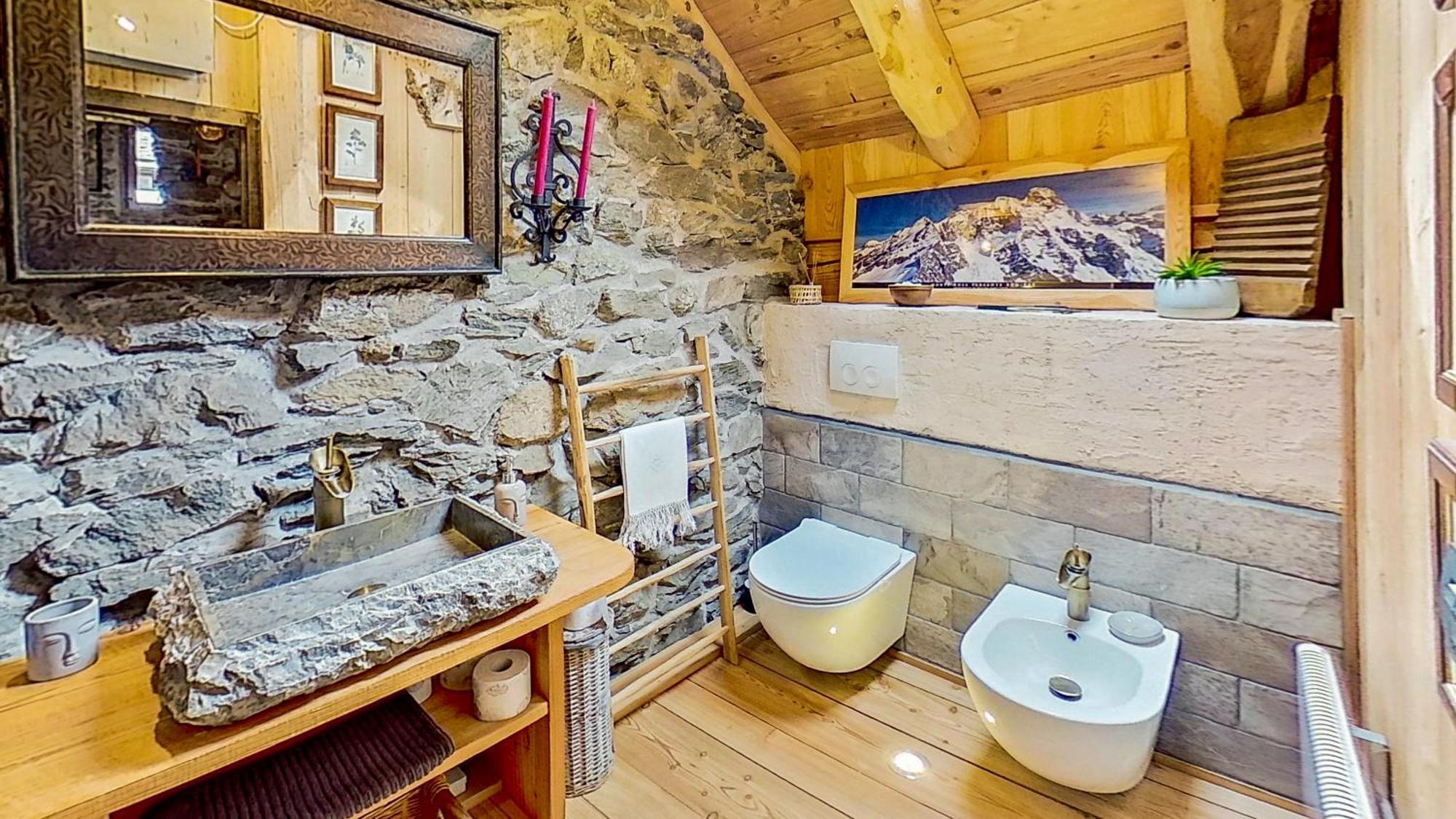 Вілла Ca' Scocc, Antica Casa Di Montagna In Valsesia Mollia Екстер'єр фото