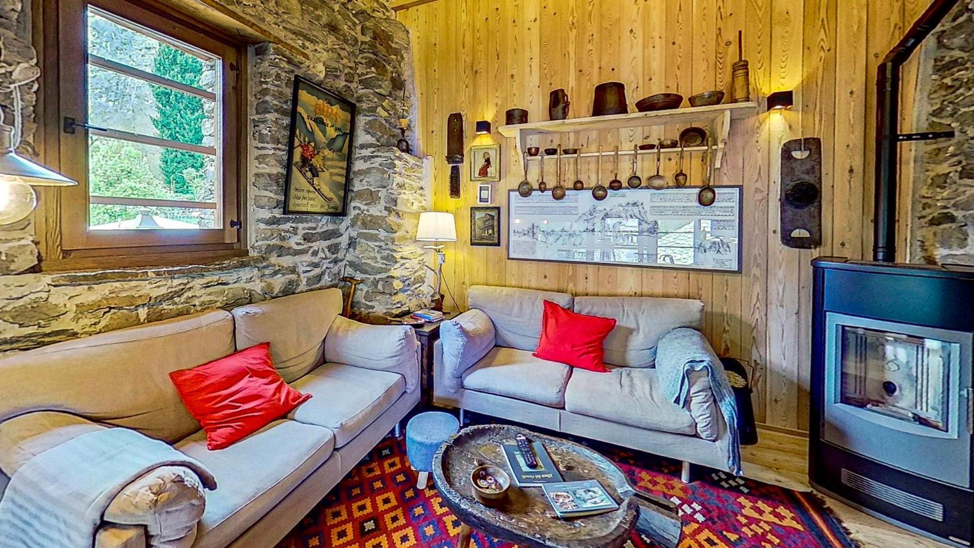 Вілла Ca' Scocc, Antica Casa Di Montagna In Valsesia Mollia Екстер'єр фото