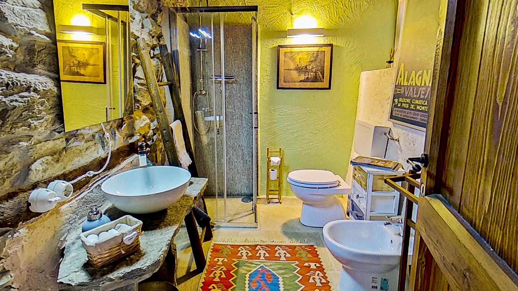 Вілла Ca' Scocc, Antica Casa Di Montagna In Valsesia Mollia Екстер'єр фото